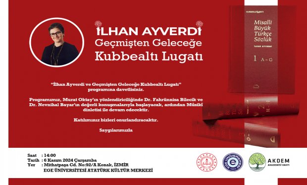 Mütefekkir, Dilbilimci İlhan Ayverdi Hanımefendiyi Anma Programı (6 Kasım 2024)